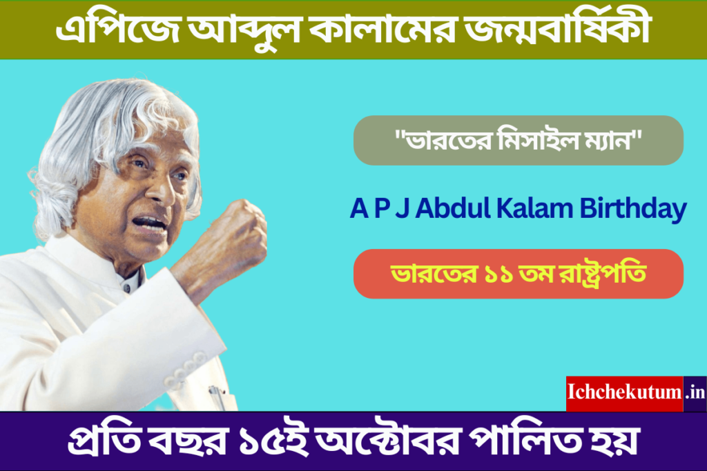 APJ Abdul Kalam Birthday